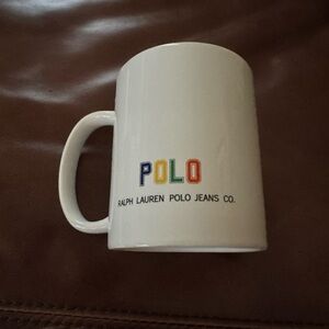 Polo Jeans Ralph Lauren Orange Logo Coffee Mug